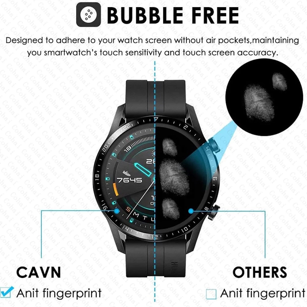 Tempered Glass For Huawei Watc - огляд і ціна Titan Smartwatch Accessories