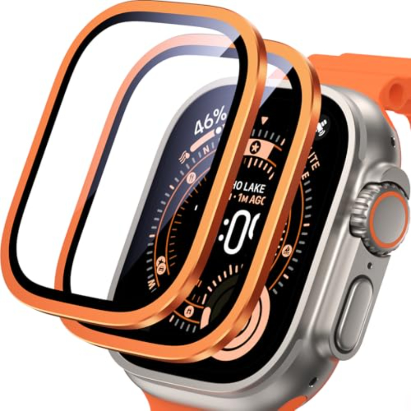2PCS HD Metal Tempered Glass F - огляд і ціна Smartwatch Straps & Accessories