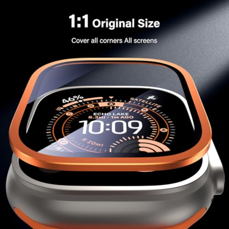 2PCS HD Metal Tempered Glass F - огляд і ціна Smartwatch Straps & Accessories