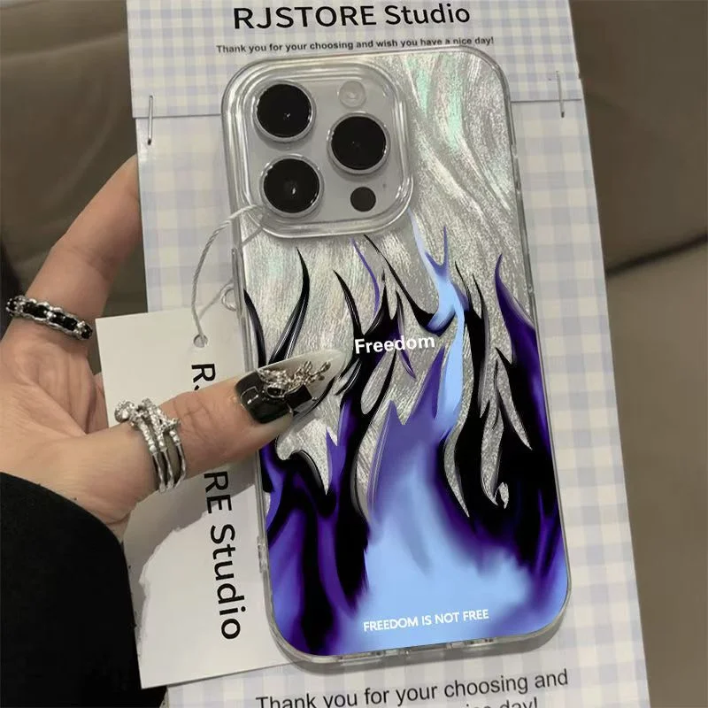 Fire Flame Gift Matte PC Hard  - огляд і ціна Samsung Galaxy A55