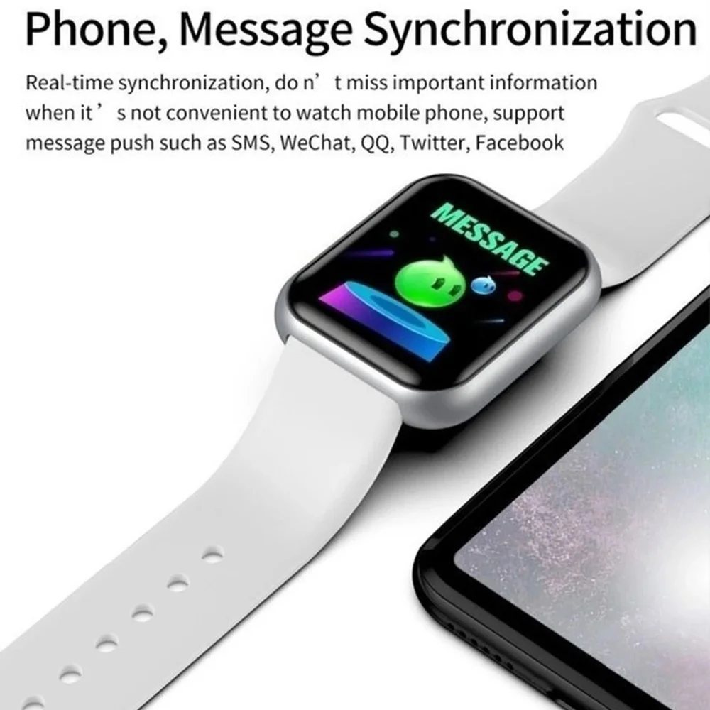Smart Watch Men Women Wristwat - огляд і ціна Android Smartwatch Accessories