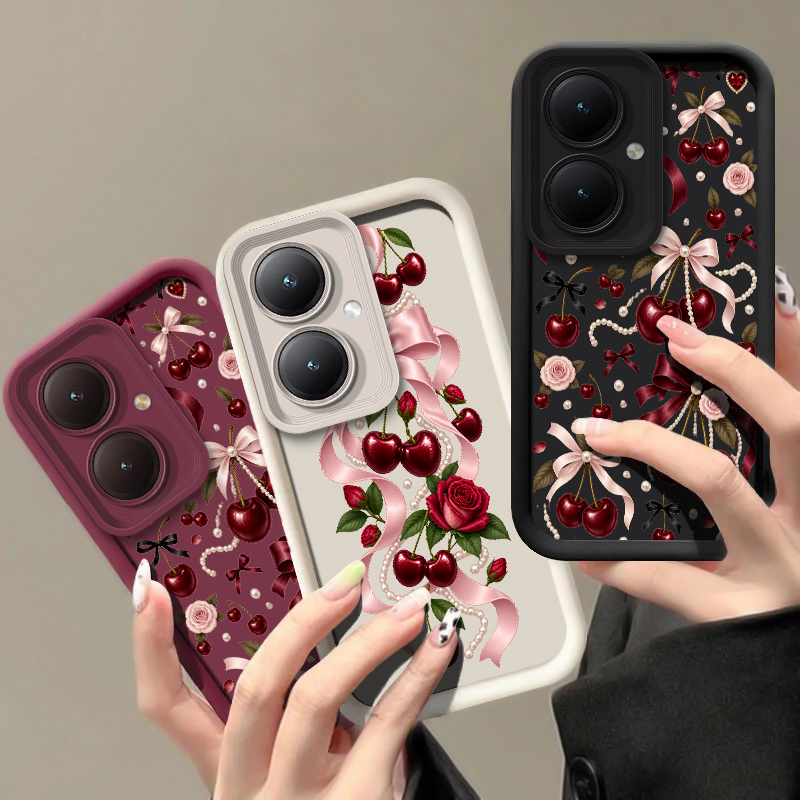 Cartoon Cherry Bow Pattern Pho - огляд і ціна Vivo Y28