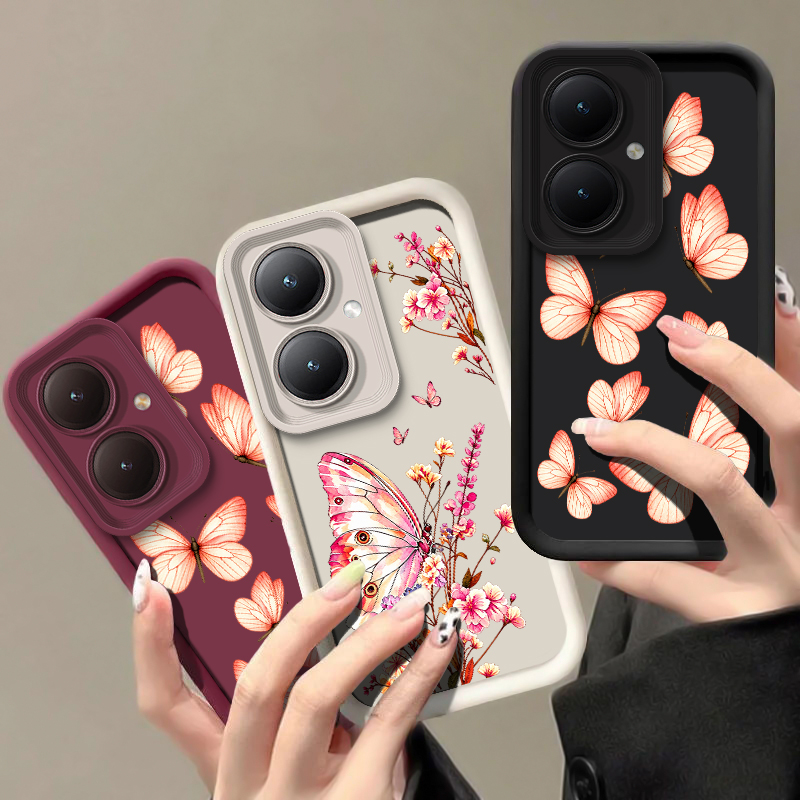 Pink Floral Butterfly Pattern  - огляд і ціна Vivo Y28