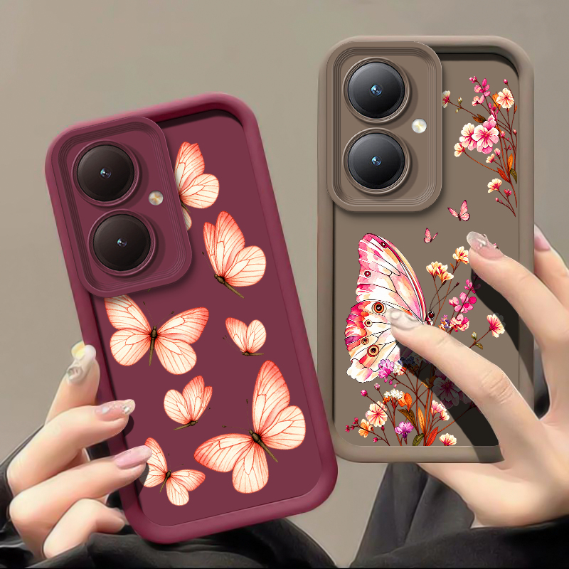 Pink Floral Butterfly Pattern  - огляд і ціна Vivo Y28