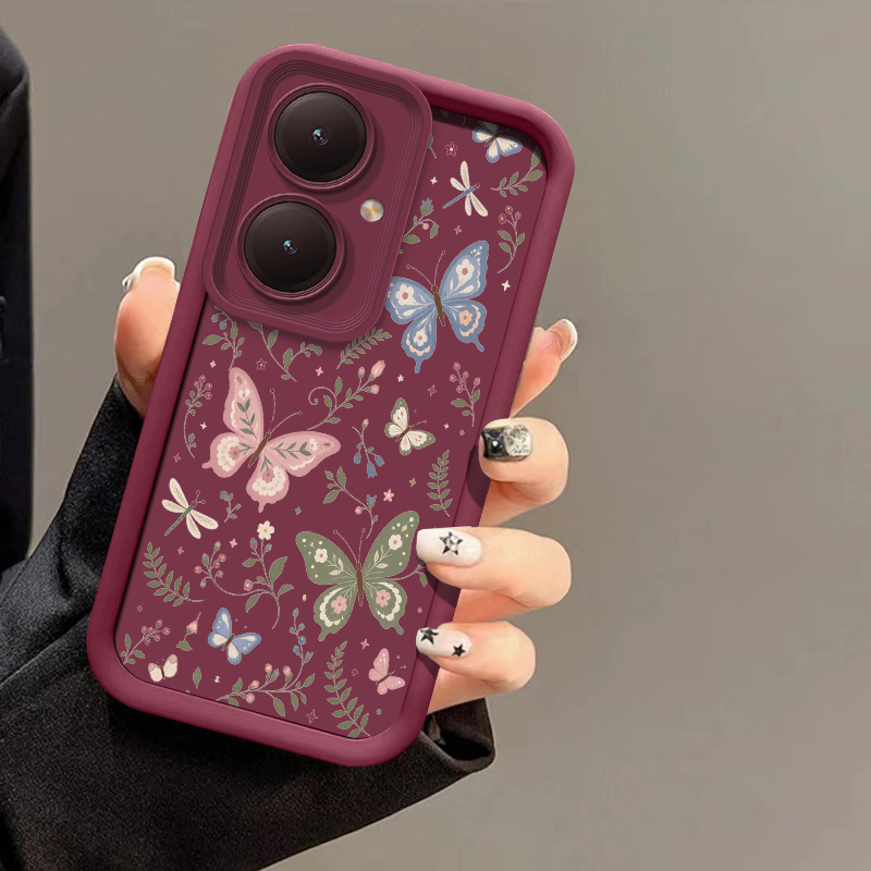 Colorful Butterfly Phone Case  - огляд і ціна Vivo Y28