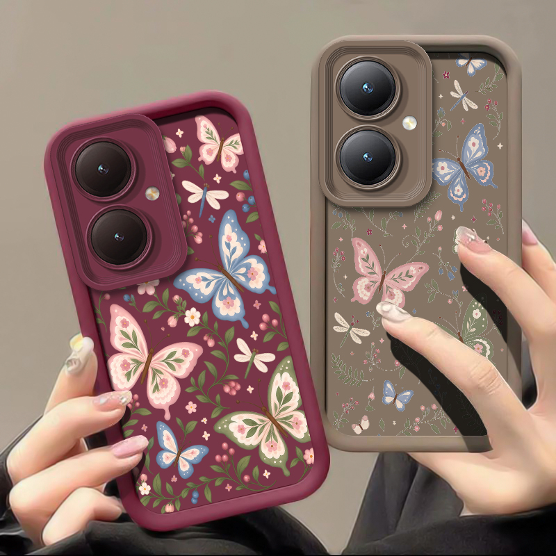 Colorful Butterfly Phone Case  - огляд і ціна Vivo Y28