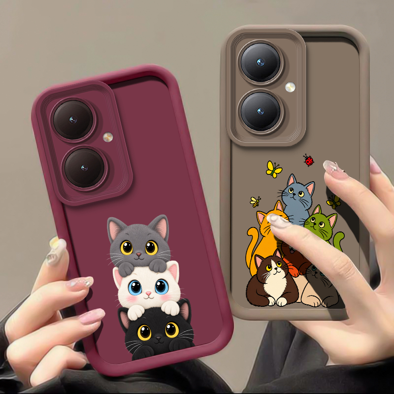 Cute Funny Cat Pattern Phone C - огляд і ціна Vivo Y28