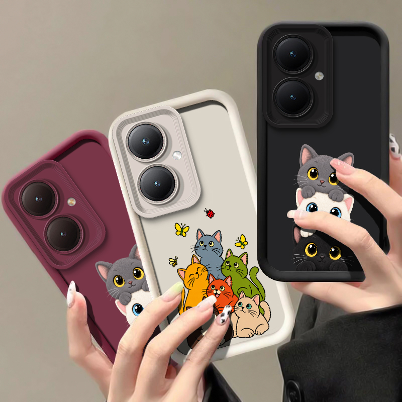 Cute Funny Cat Pattern Phone C - огляд і ціна Vivo Y28