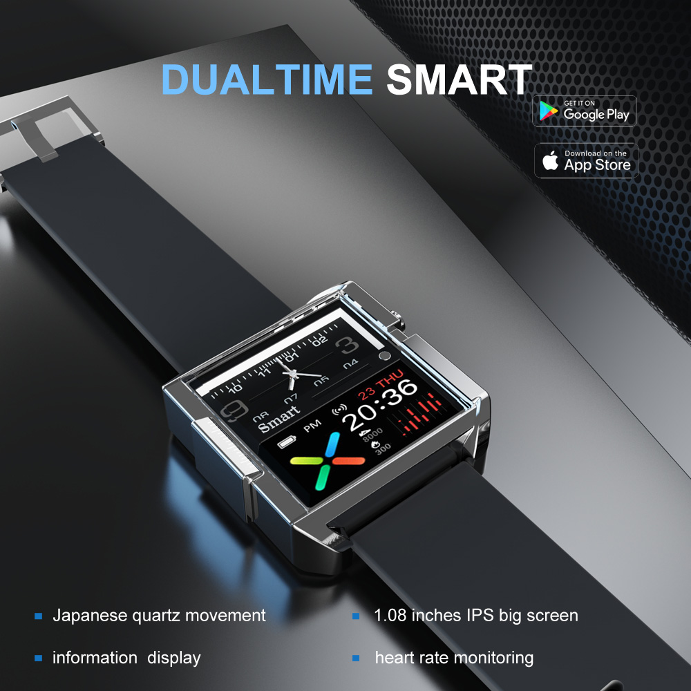 T9 Hybrid Smartwatch Heart Rat - огляд і ціна Smartwatch Custom