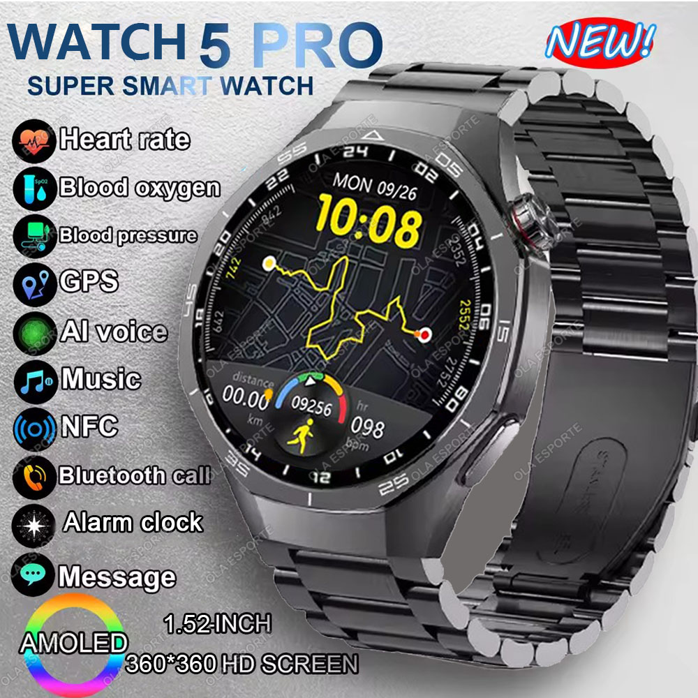 New Watch 5 Pro Smart Watch 1. - огляд і ціна Smartwatch Custom