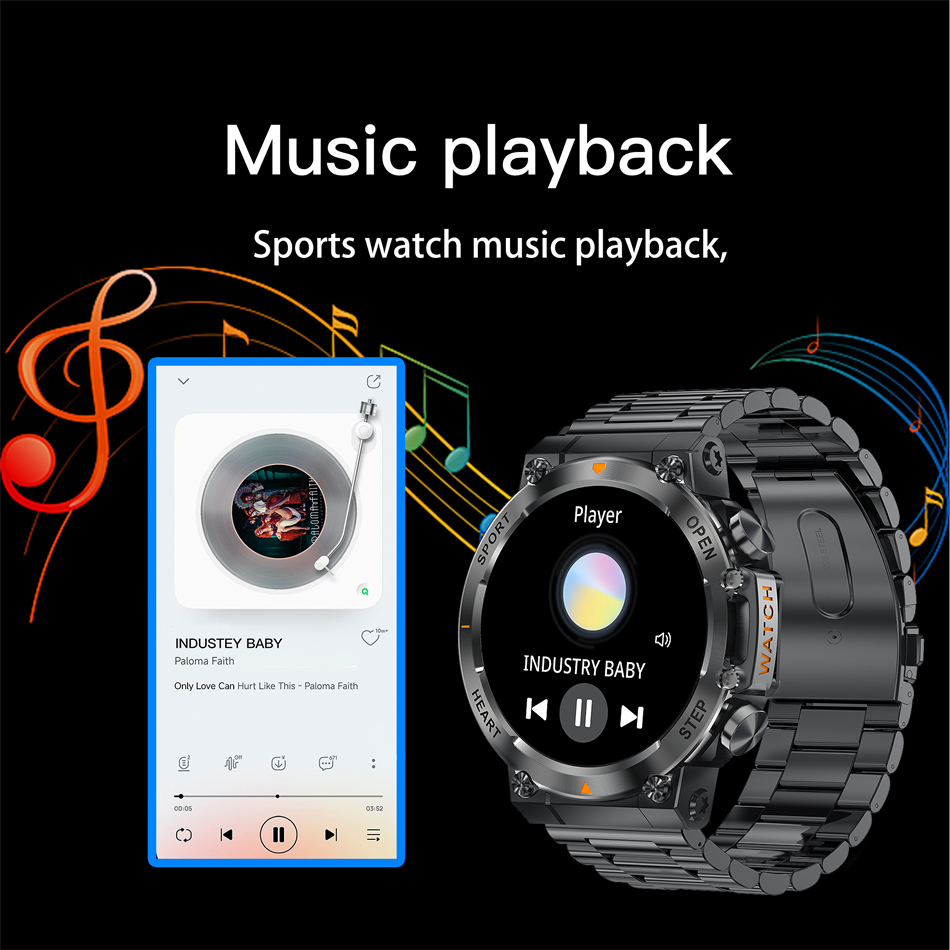 2026 NEW Smart Watch Men 1.39i - огляд і ціна Smartwatch Custom