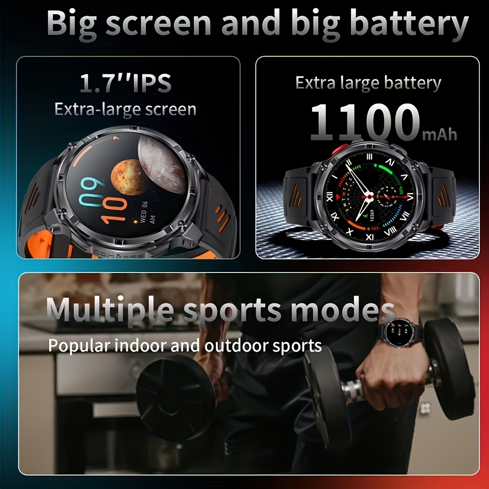 New T-REX3 Ultra 1100mAh Batte - огляд і ціна Smartwatch Custom