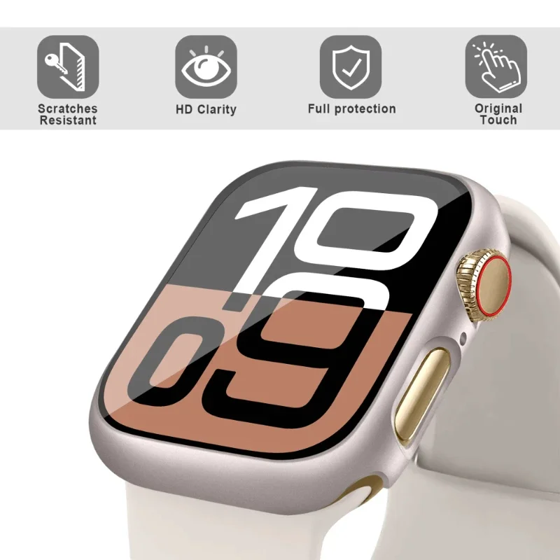 Glass + Case for Apple Watch 4 - огляд і ціна Smartwatch Straps & Accessories