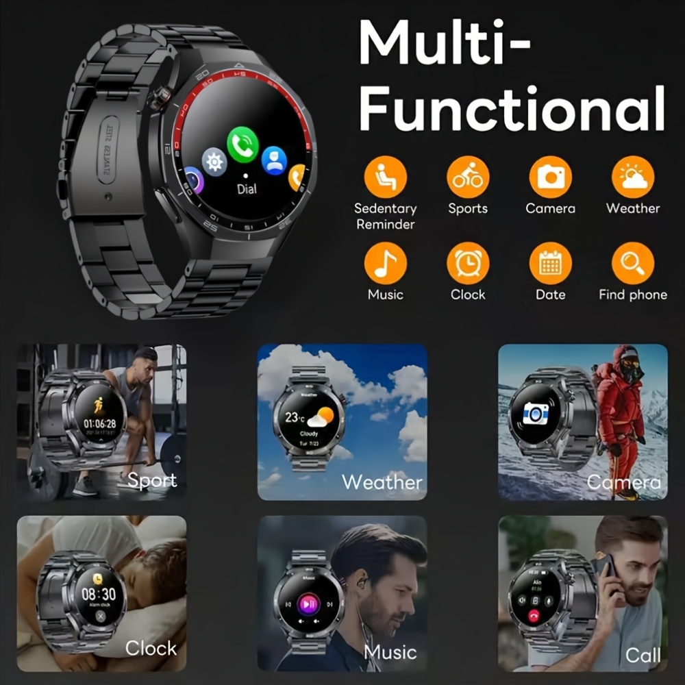 LAXASFIT 2026 New Smart Watch  - огляд і ціна Smartwatch Custom
