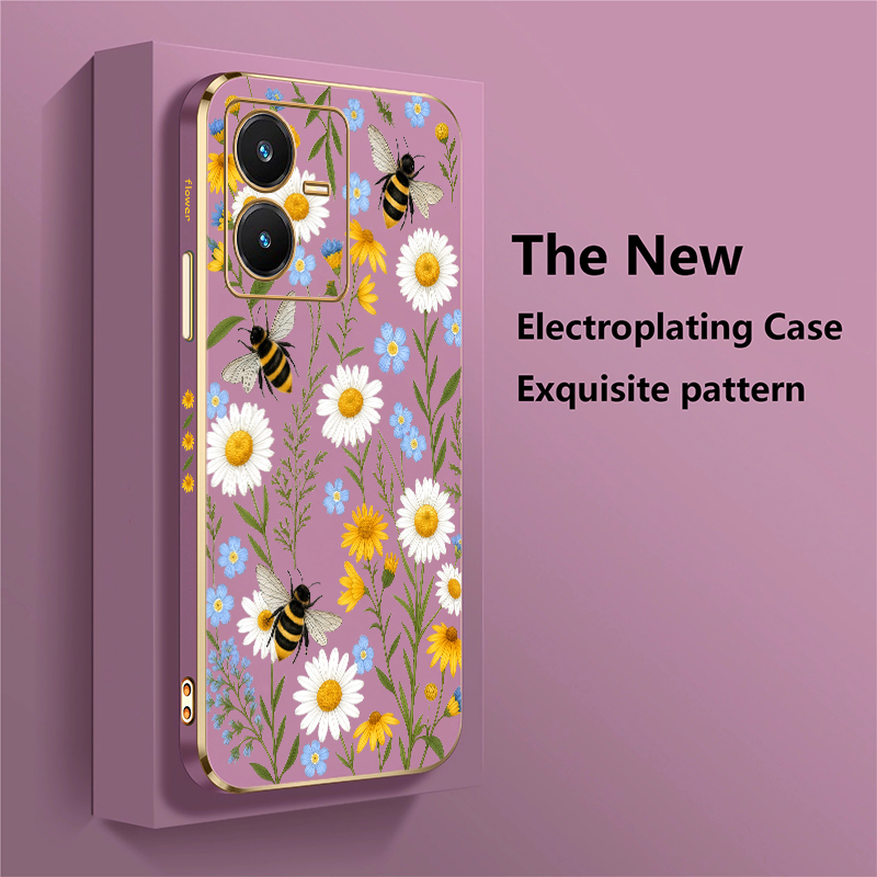 Bee Pattern Case For Vivo Y28  - огляд і ціна Vivo Y28